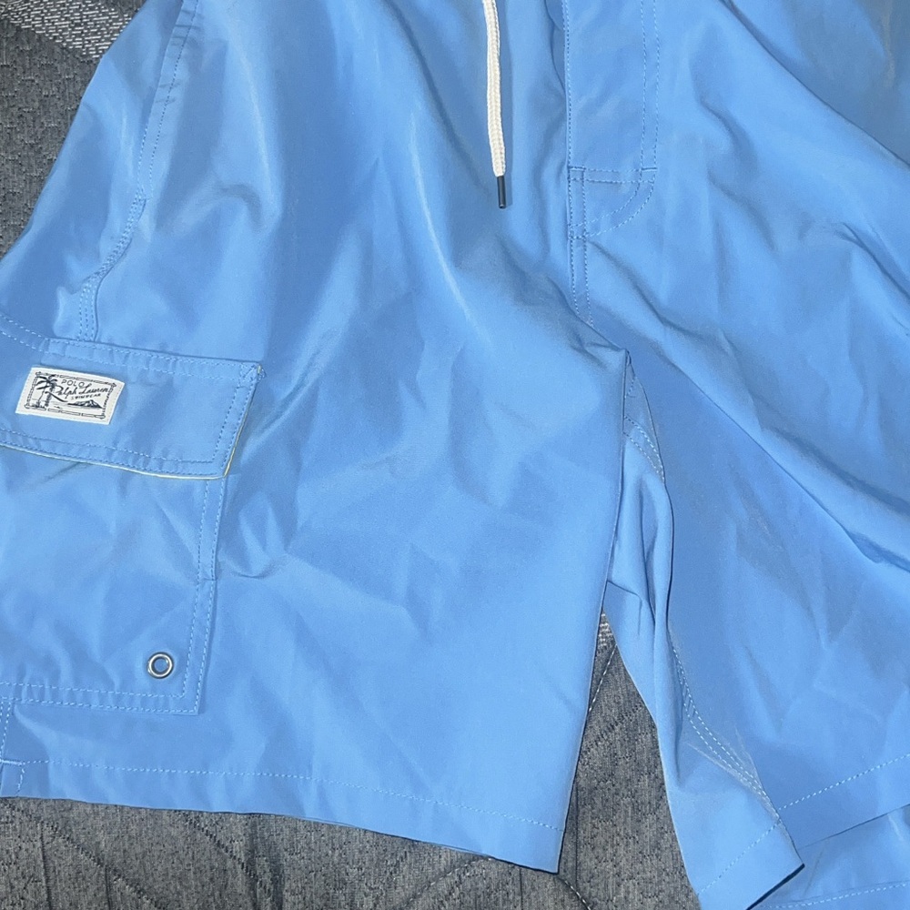 Polo by Ralph Lauren Blue Athletic Shorts